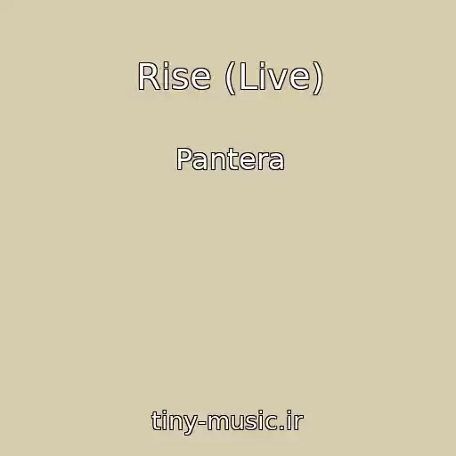 کاور آهنگ Rise (Live) از Pantera