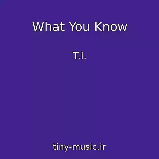 کاور آهنگ What You Know از T.i.