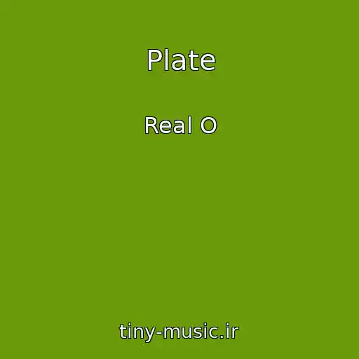 کاور آهنگ Plate از Real O
