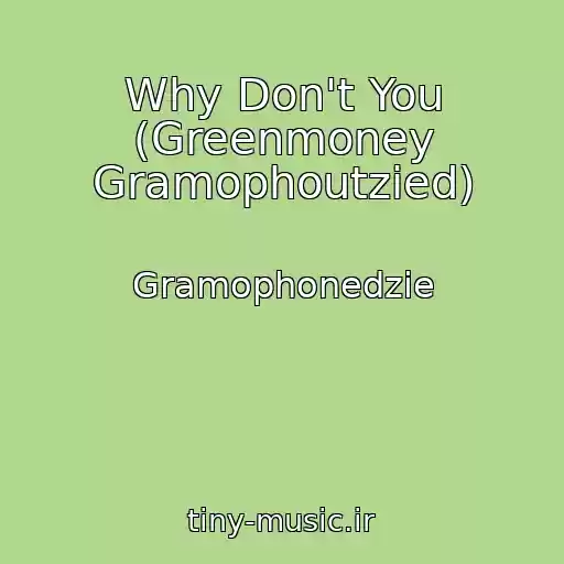 کاور آهنگ Why Don't You (Greenmoney Gramophoutzied) از Gramophonedzie