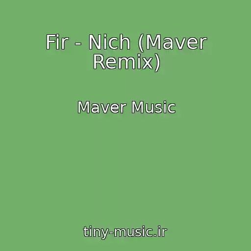 کاور آهنگ Fir - Nіch (Maver Remix) از Maver Music