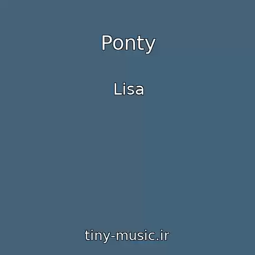 کاور آهنگ Ponty از Lisa