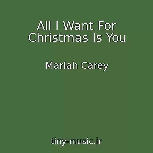 کاور آهنگ All I Want For Christmas Is You از Mariah Carey