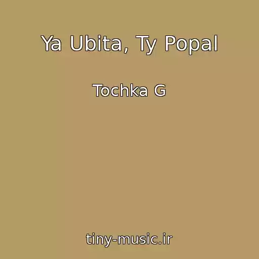 کاور آهنگ Ya Ubita, Ty Popal از Tochka G