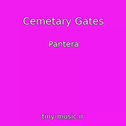 کاور آهنگ Cemetary Gates از Pantera