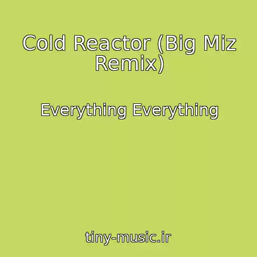 کاور آهنگ Cold Reactor (Big Miz Remix) از Everything Everything
