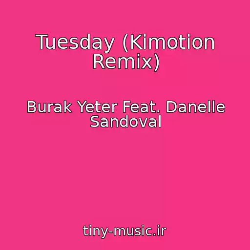 کاور آهنگ Tuesday (Kimotion Remix) از Burak Yeter Feat. Danelle Sandoval