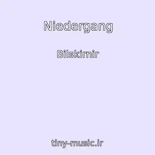 کاور آهنگ Niedergang از Bilskirnir