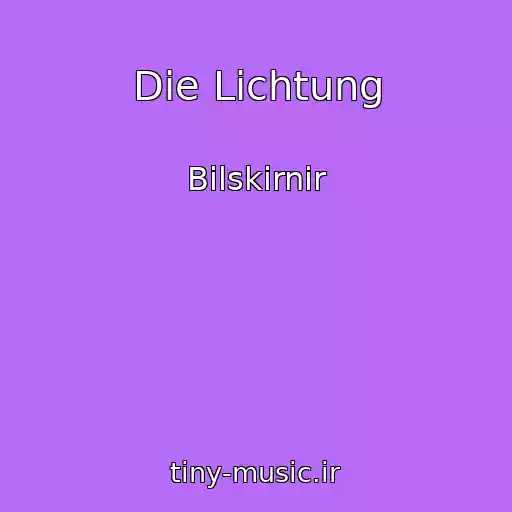 کاور آهنگ Die Lichtung از Bilskirnir