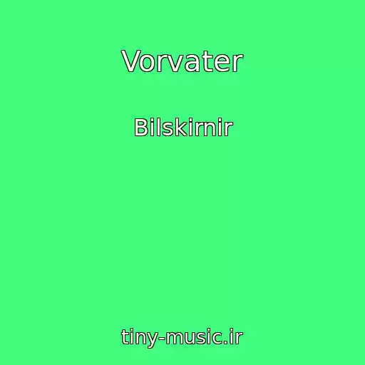 کاور آهنگ Vorvater از Bilskirnir
