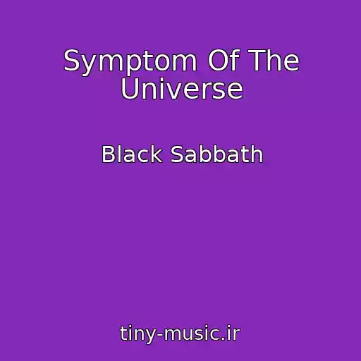 کاور آهنگ Symptom Of The Universe از Black Sabbath
