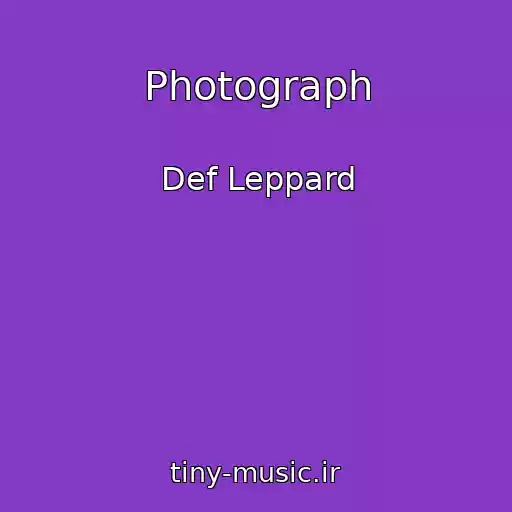کاور آهنگ Photograph از Def Leppard