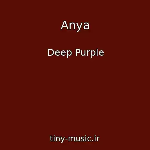 کاور آهنگ Anya از Deep Purple