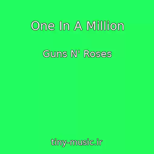 کاور آهنگ One In A Million از Guns N' Roses