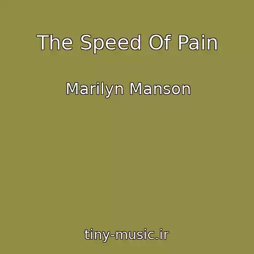 کاور آهنگ The Speed Of Pain از Marilyn Manson