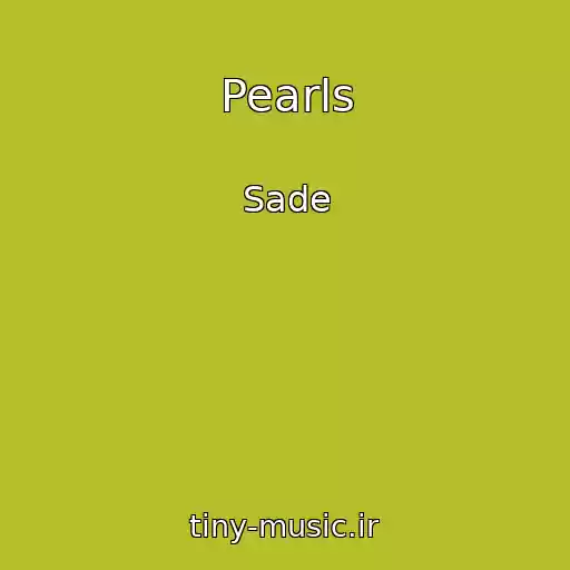 کاور آهنگ Pearls از Sade
