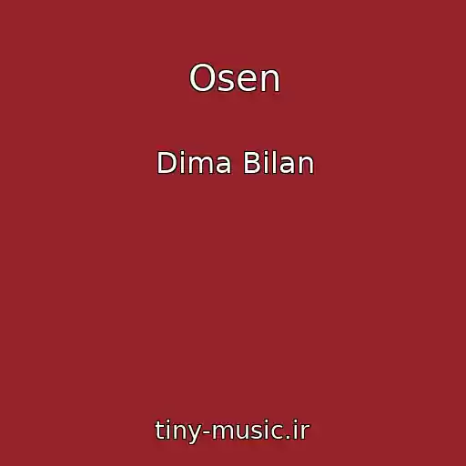 کاور آهنگ Osen از Dima Bilan
