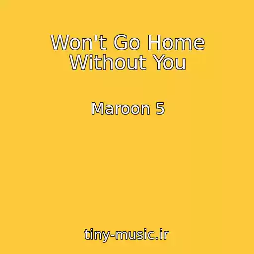 کاور آهنگ Won't Go Home Without You از Maroon 5