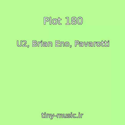 کاور آهنگ Plot 180 از U2, Brian Eno, Pavarotti