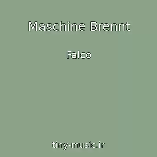 کاور آهنگ Maschine Brennt از Falco