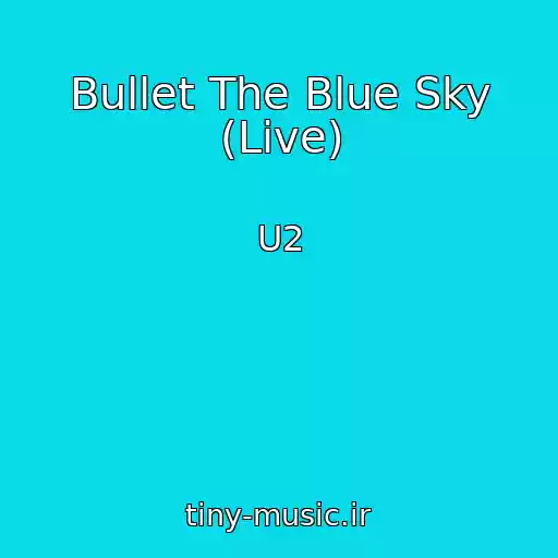 کاور آهنگ Bullet The Blue Sky (Live) از U2