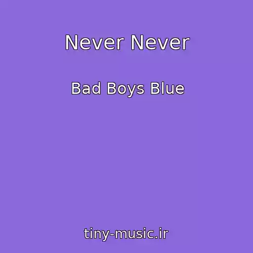 کاور آهنگ Never Never از Bad Boys Blue