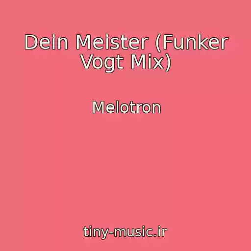 کاور آهنگ Dein Meister (Funker Vogt Mix) از Melotron