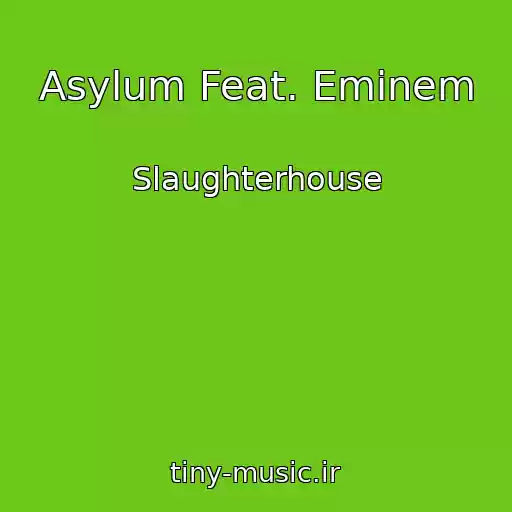 کاور آهنگ Asylum Feat. Eminem از Slaughterhouse