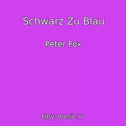 کاور آهنگ Schwarz Zu Blau از Peter Fox
