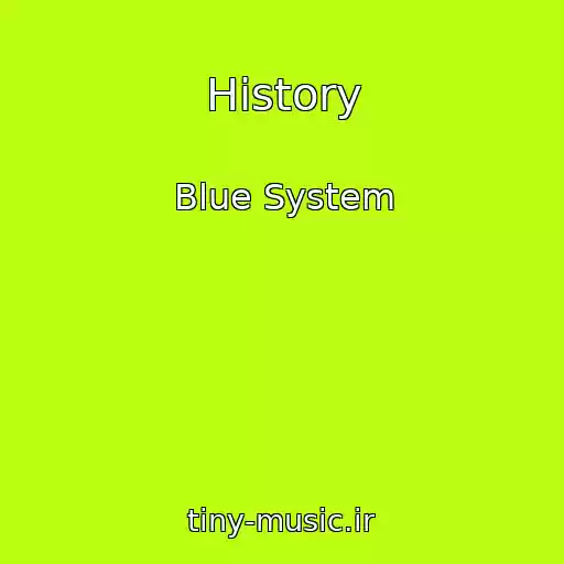 کاور آهنگ History از Blue System