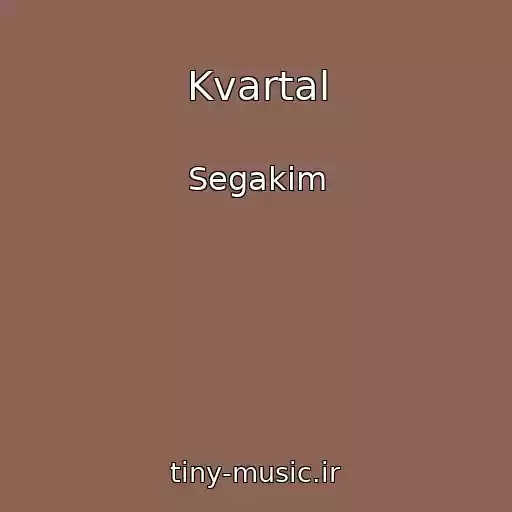 کاور آهنگ Kvartal از Segakim