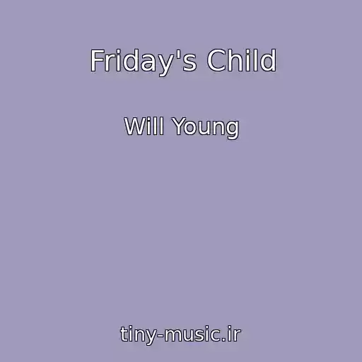 کاور آهنگ Friday's Child از Will Young