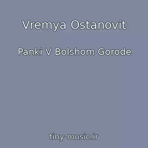 کاور آهنگ Vremya Ostanovit از Panki V Bolshom Gorode