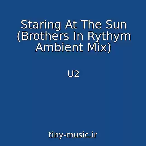 کاور آهنگ Staring At The Sun (Brothers In Rythym Ambient Mix) از U2