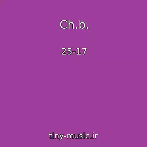 کاور آهنگ Ch.b. از 25-17