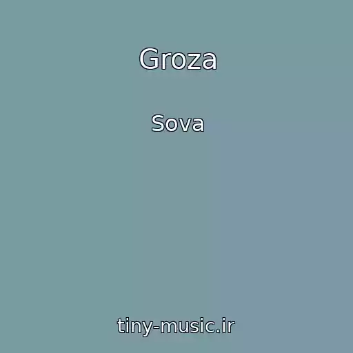 کاور آهنگ Groza از Sova