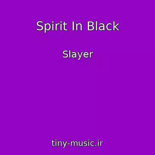 کاور آهنگ Spirit In Black از Slayer