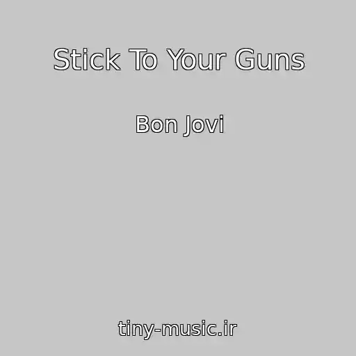 کاور آهنگ Stick To Your Guns از Bon Jovi
