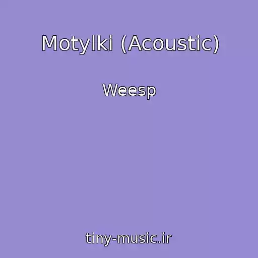کاور آهنگ Motylki (Acoustic) از Weesp