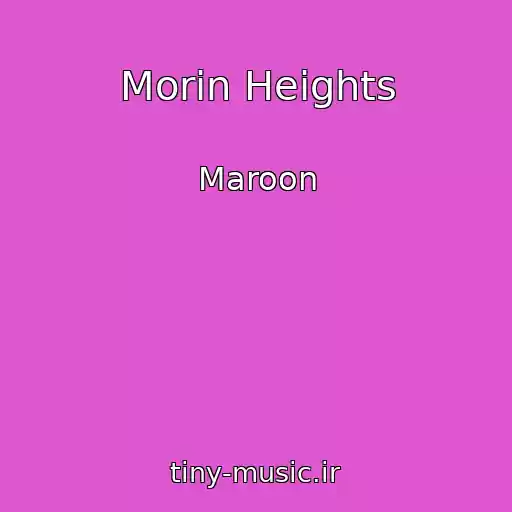 کاور آهنگ Morin Heights از Maroon