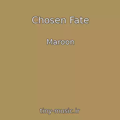 کاور آهنگ Chosen Fate از Maroon