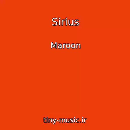 کاور آهنگ Sirius از Maroon