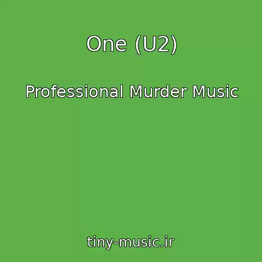 کاور آهنگ One (U2) از Professional Murder Music