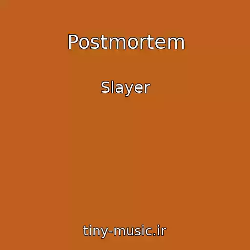 کاور آهنگ Postmortem از Slayer