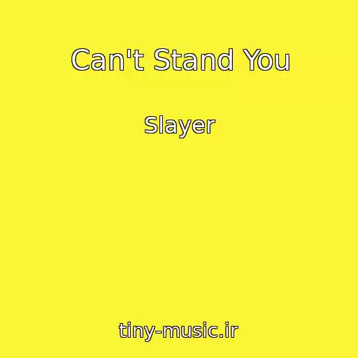 کاور آهنگ Can't Stand You از Slayer