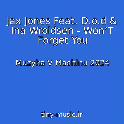 کاور آهنگ Jax Jones Feat. D.o.d & Ina Wroldsen - Won’T Forget You از Muzyka V Mashinu 2024