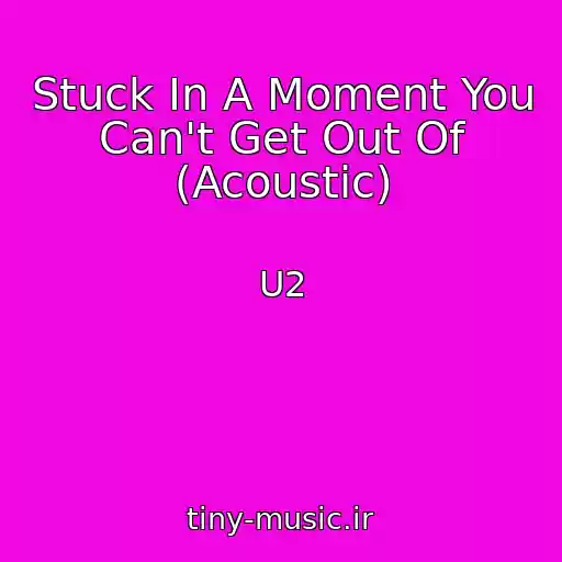کاور آهنگ Stuck In A Moment You Can't Get Out Of (Acoustic) از U2