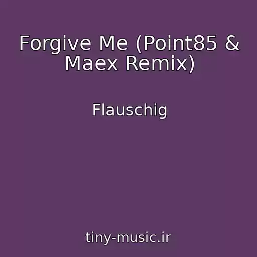 کاور آهنگ Forgive Me (Point85 & Maex Remix) از Flauschig