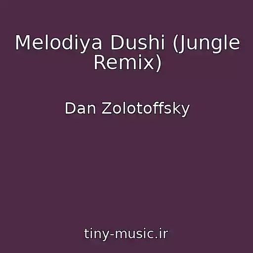 کاور آهنگ Melodiya Dushi (Jungle Remix) از Dan Zolotoffsky