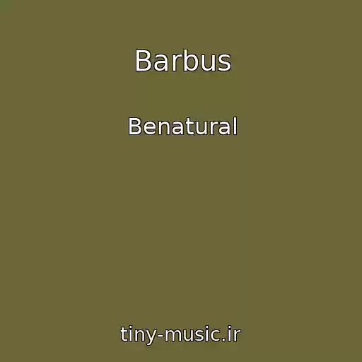 کاور آهنگ Barbus از Benatural